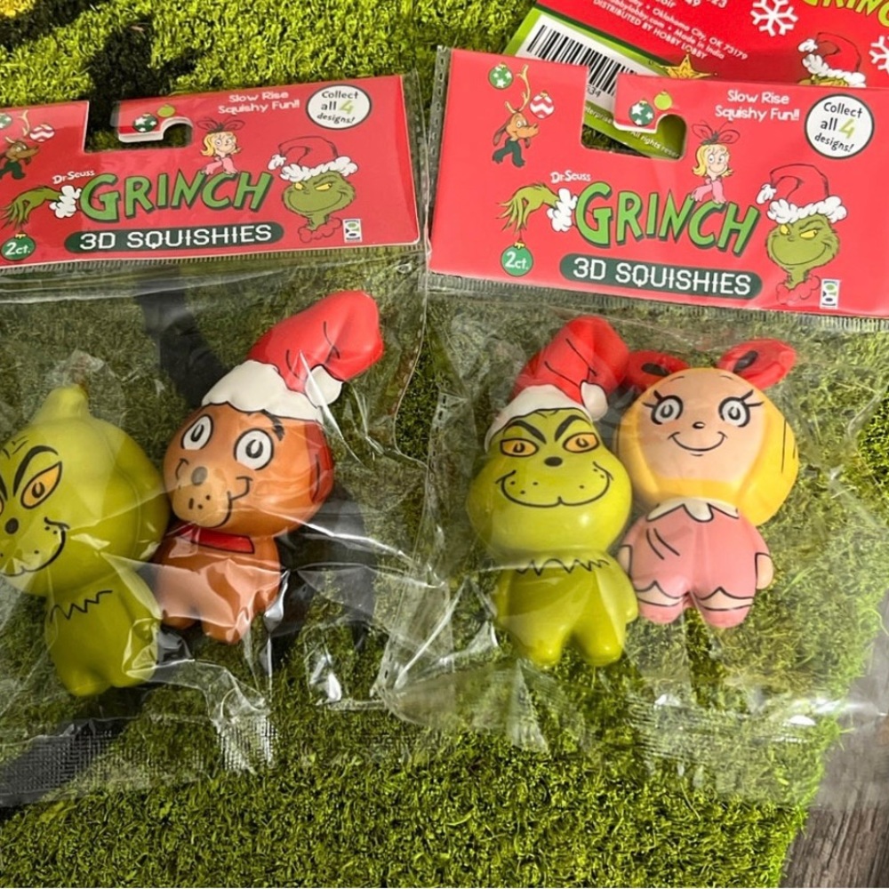 The Grinch 3D Squishies